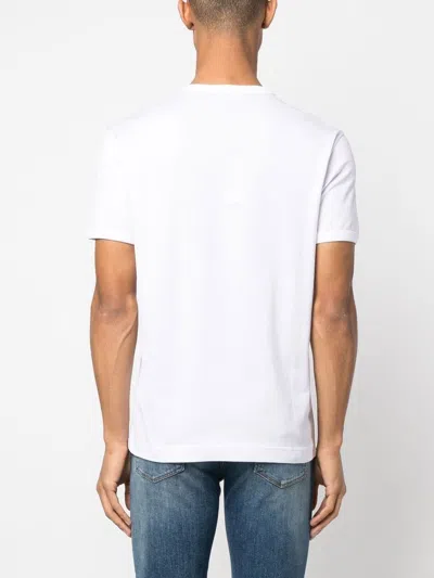 Dolce & Gabbana Embroidered Cotton T-shirt In White