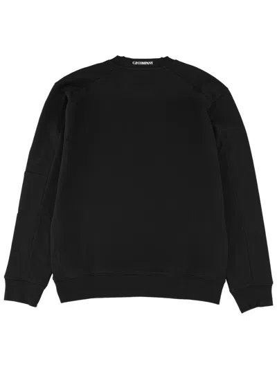 C.p. Company C. P. Company Cotton Sweatshirt In Black