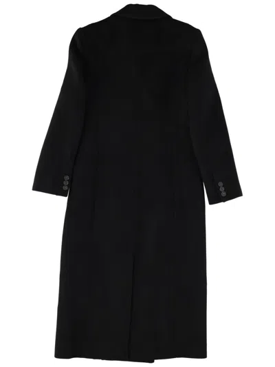 The Garment Double-breasted Coat In Black
