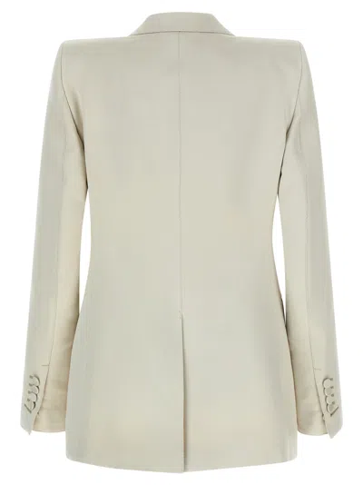 Tom Ford Duchesse Single-breasted Blazer Blazers Beige In Neutral