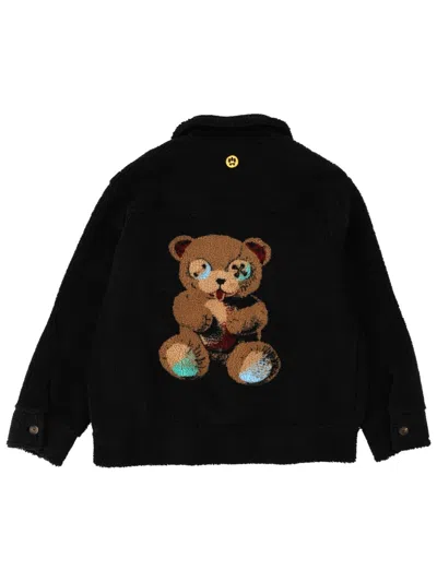 Barrow Teddy Jacket In Black