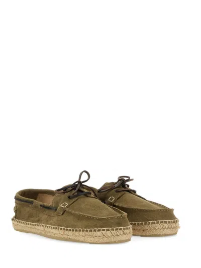 Manebi Espadrille Boat In Brown