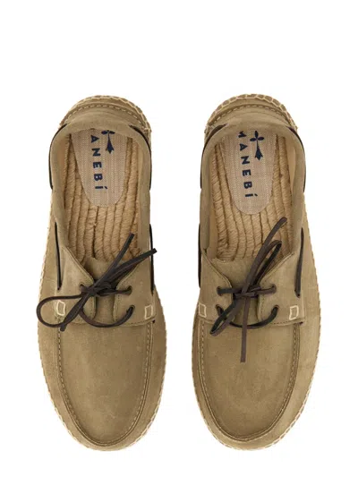 Manebi Espadrille Boat In Brown