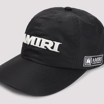 Amiri Sport Cap With Curved Brim And Vents In Brown