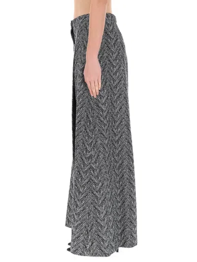 Hugo Boss Herringbone Tweed Pants In Gray