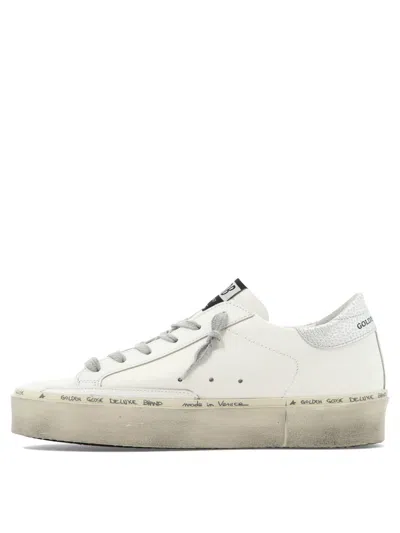 Golden Goose Hi Star Sneakers & Slip-on White In White