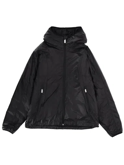 Laminar Hooded Jacket In Black