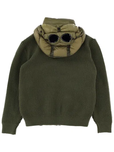 C.p. Company C. P. Company Jacket With Glasses In Green