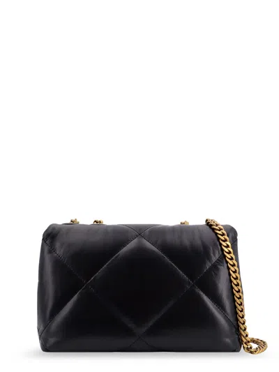Tory Burch Kira Diamond Leather Crossbody Bag In Black