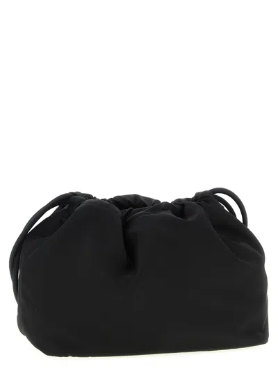 Burberry Knight Stamp Clutch Black In Black