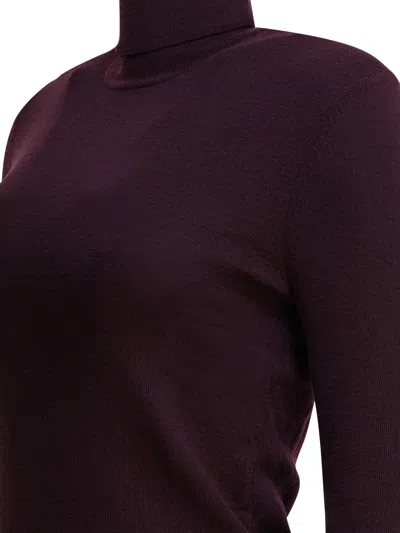 R2w Knitwear Bordeaux In Burgundy