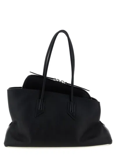 Attico La Passeggiata Tote Bag Black In Black