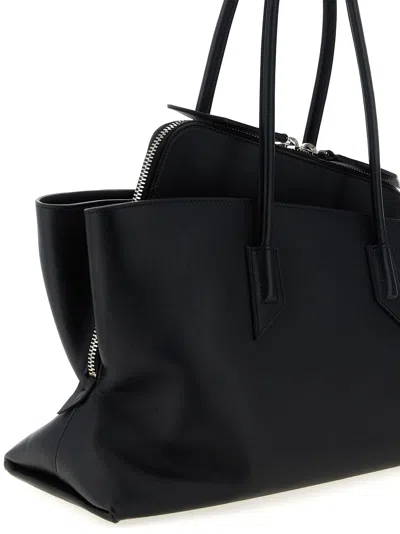 Attico La Passeggiata Tote Bag Black In Black