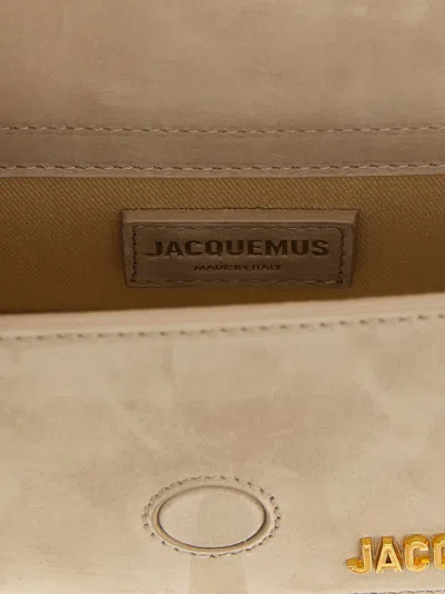 Jacquemus Beige The Bambino Crossbody Bag In Neutral