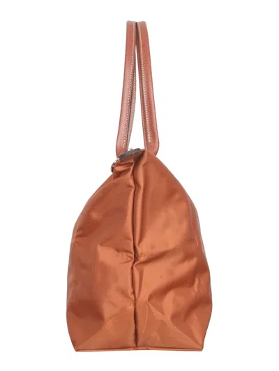 Longchamp Le Pliage Medium Bag In Brown
