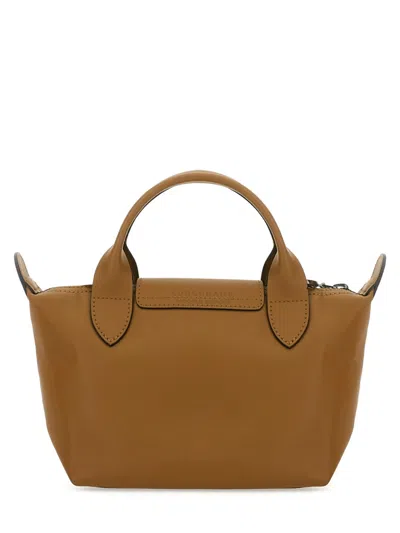 Longchamp Le Pliage Xs Handle Bag In Brown