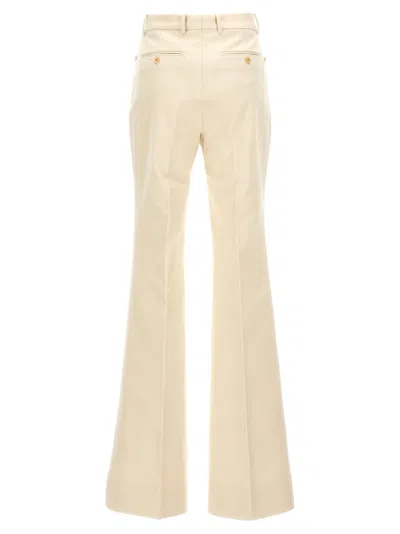 Tom Ford White Moleskin Pants In White