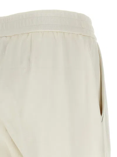 Brunello Cucinelli Monile Joggers Pants White In White