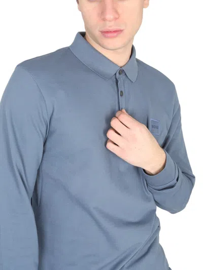 Hugo Boss Boss Men Polo With Logo Patch
