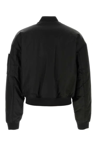 Dsquared2 Dsquared Black Nylon Bomber Jacket In Black