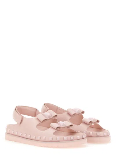 Ash Ursula Leather Sandals In Pink