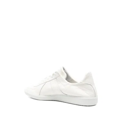 Kaptain Sunshine Panelled Sneakers In White