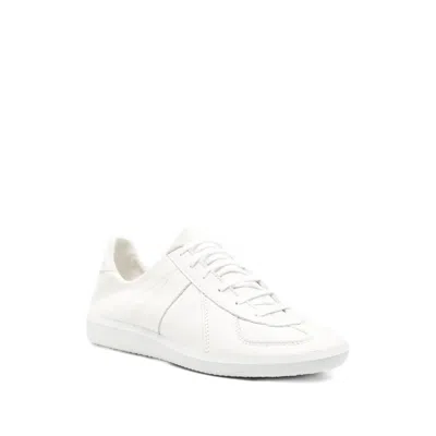 Kaptain Sunshine Panelled Sneakers In White