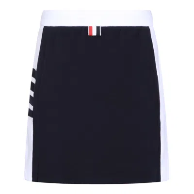 Thom Browne Skirts Blue And Green In Black
