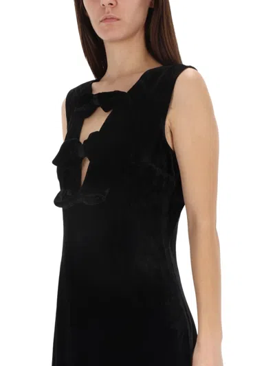 Baum Und Pferdgarten Viscose-polyester Blend Dress In Black