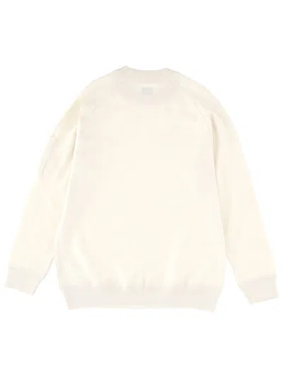 C.p. Company Maglione In Misto Lana In Neutral