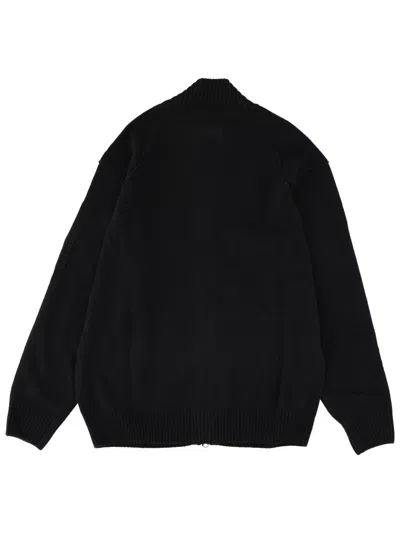 C.p. Company Wool Sweater In Black