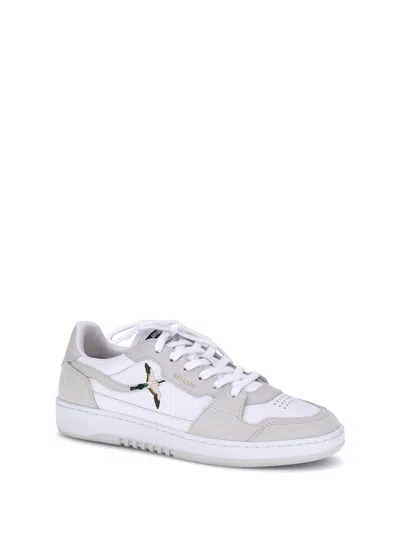 Axel Arigato White Recycled Polyester Low Top Sneakers In Multi