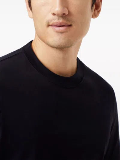 Brunello Cucinelli Layered-effect Crewneck T-shirt In Black