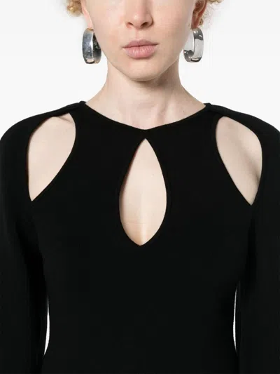 Chloé Chloe Women Cut-out Top In Black