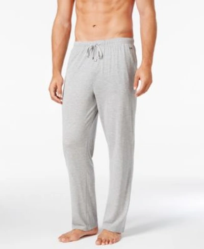 Michael Kors Men&#039;s Luxury Comfort Knit Pants In Grey Heather
