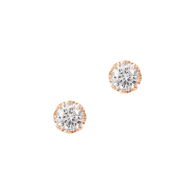 Autentica - 1.85 Cttw Solitaire Stud Earrings In Gold