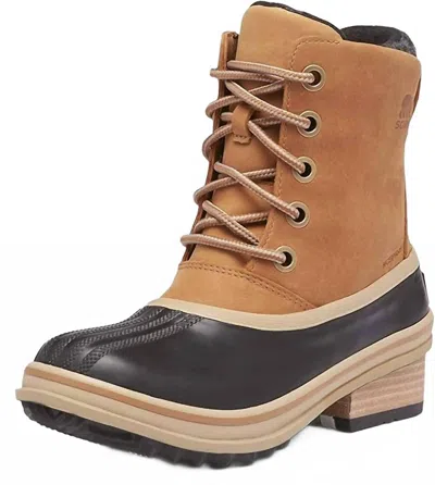 Sorel Women's Slimpack Ill Lace Boot In Elk/elan In Brown