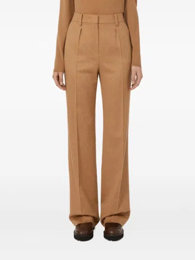Max Mara Men's Camel Pants In Neutral