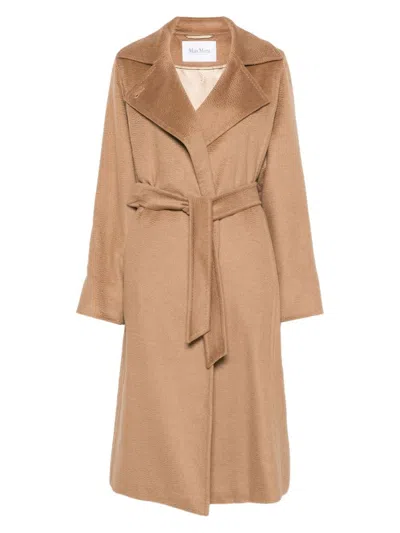 Max Mara Manuela Icon Coat In Brown