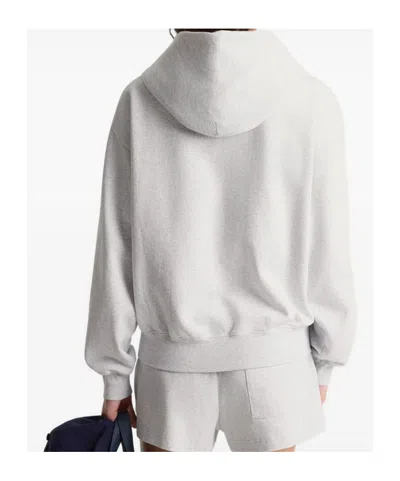 Sporty And Rich Long-sleeved Sweatshirt In Gray