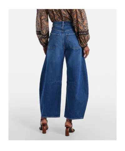 Citizen Of Humanity Horseshoe Wide-leg Jeans In Blue