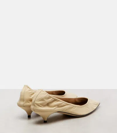 The Row Pointed High Heels In Neutral