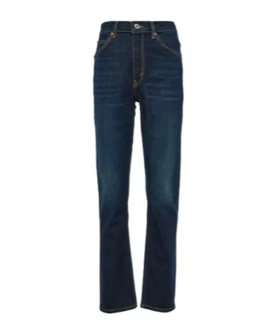 Re/done Straight-leg Jeans In Blue