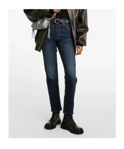 Re/done Straight-leg Jeans In Blue