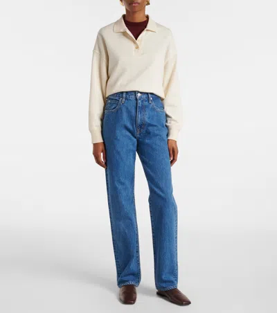 Slvrlake Five-pocket Denim Trousers In Blue