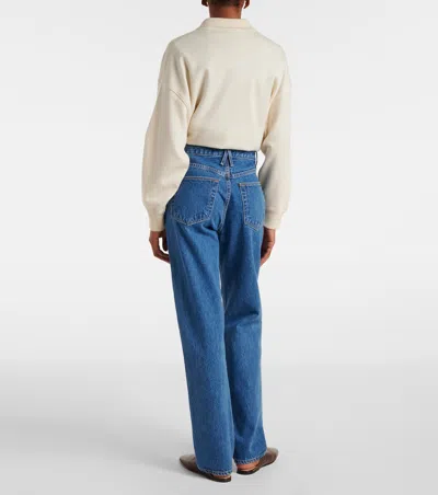 Slvrlake Five-pocket Denim Trousers In Blue