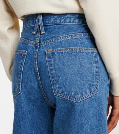 Slvrlake Five-pocket Denim Trousers In Blue