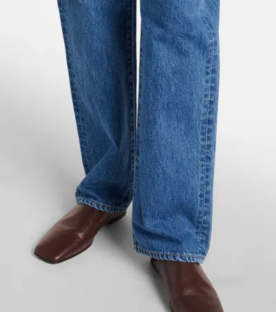 Slvrlake Five-pocket Denim Trousers In Blue