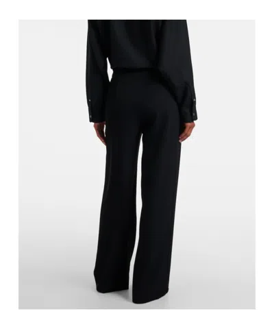 The Row Roger Wool Gabardine Pants In White