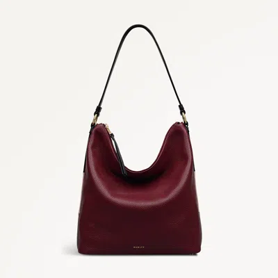 Radley London Waterloo Way Medium Ziptop Shoulder Merlot - 111927 In Burgundy